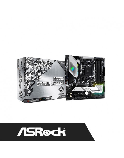 ASROCK B550M STEEL LEGEND MOTHERBOARD