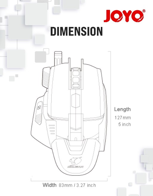 COUGAR 700M EVO ESPORTS GAMING MOUSE