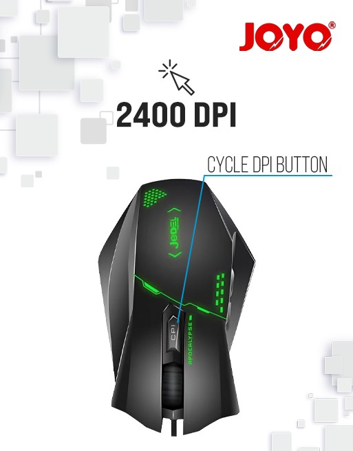 JEDEL GM300 APOCALYPSE GAMING MOUSE