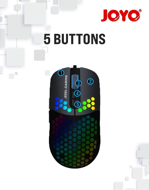 JEDEL GM1100 GAMING MOUSE