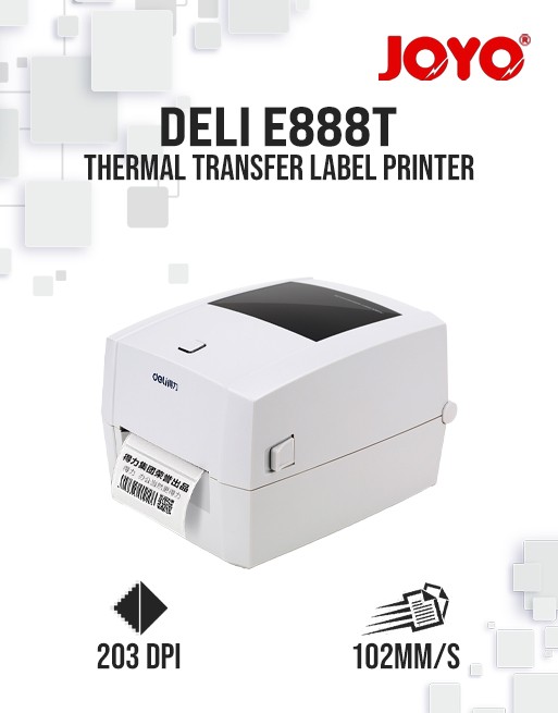 DELI E888T THERMAL TRANSFER PRINTER
